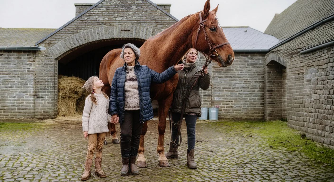 L'équipe du Equi'Nature, centre équestre à Campsegret